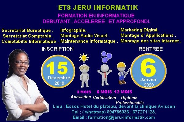 formation jeur informatik INFO