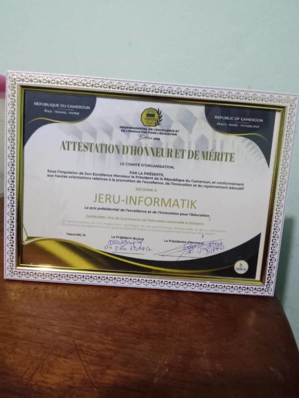 Prix présidentielle de l excellence et de l innovation dans l education